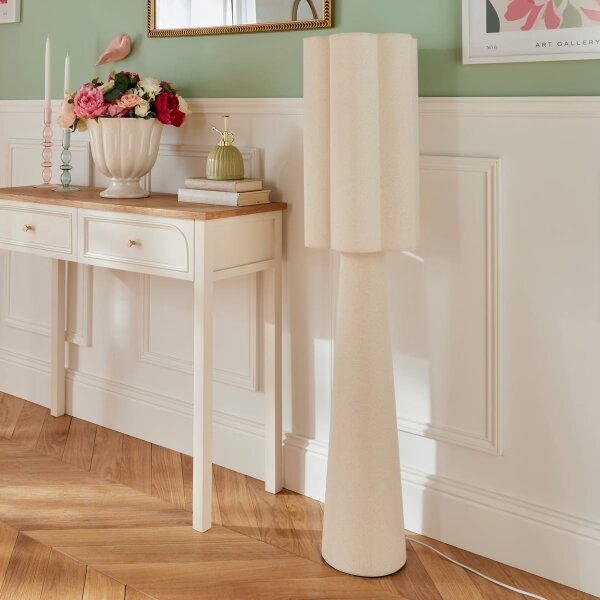 Atmosphera - Stojacia lampa BLANCA 2xE27/25W/230V