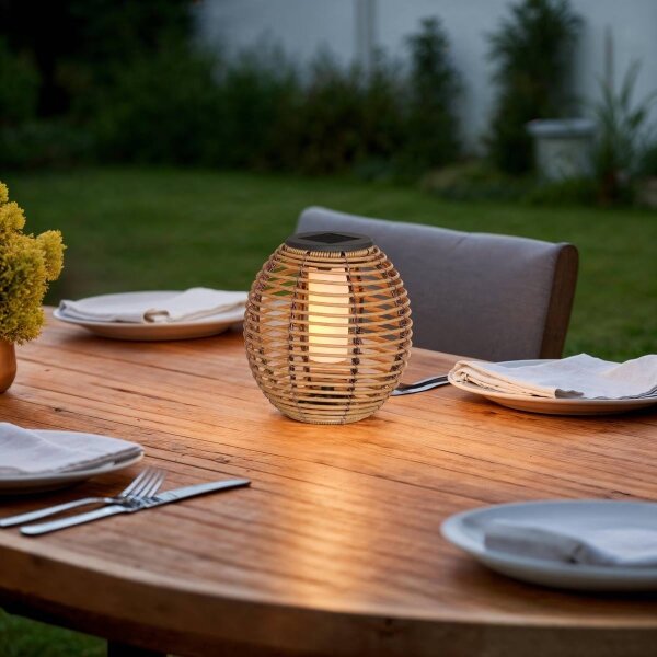 Atmosphera - LED solárna lampa CUBA LED/1,2V 800 mAh IP44