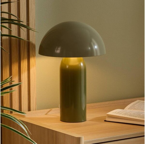 Atmosphera - Stolná lampa LITO 1xE14/6W/230V khaki