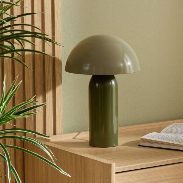 Atmosphera - Stolná lampa LITO 1xE14/6W/230V khaki