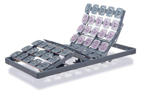 Moderný rošt so 4 motormi pre dokonalé pohodlie Tempur® Premium Flex 4000, 90x200 cm