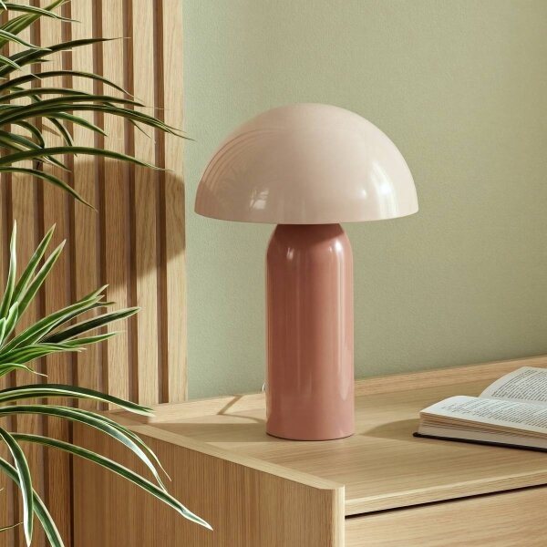 Atmosphera - Stolná lampa LITO 1xE14/6W/230V ružová