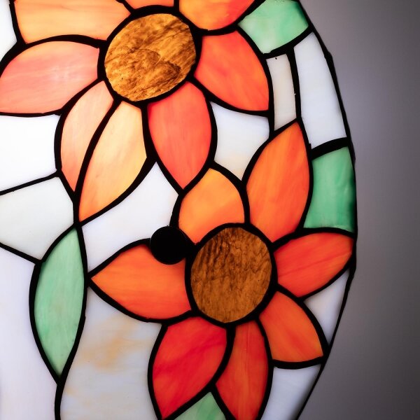 Brilagi - Tiffany vitrážné stropné svietidlo SUNFLOWER 3xE27/60W/230V priemer 40 cm