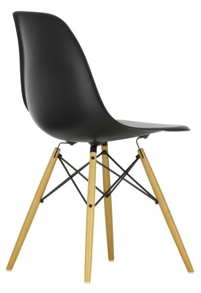 Vitra Stolička Eames DSW, deep black