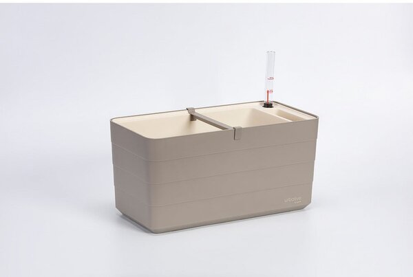 Plastový samozavlažovací kvetináč 39,5 cm Berberis – Plastia