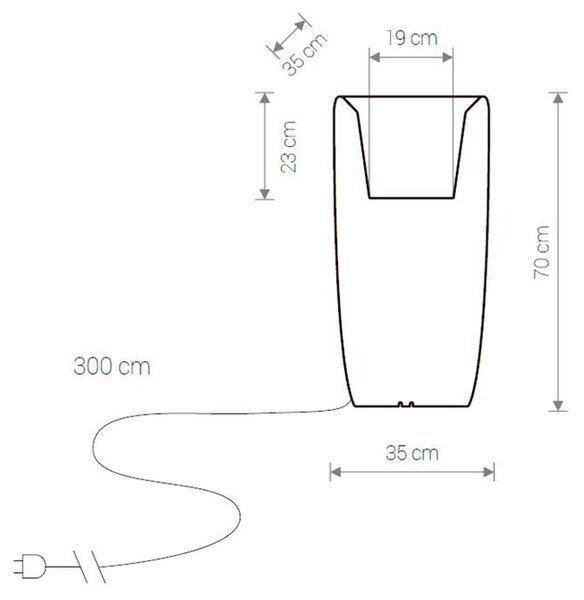Svietidlo Nowodvorski FLOWERPOT 9712