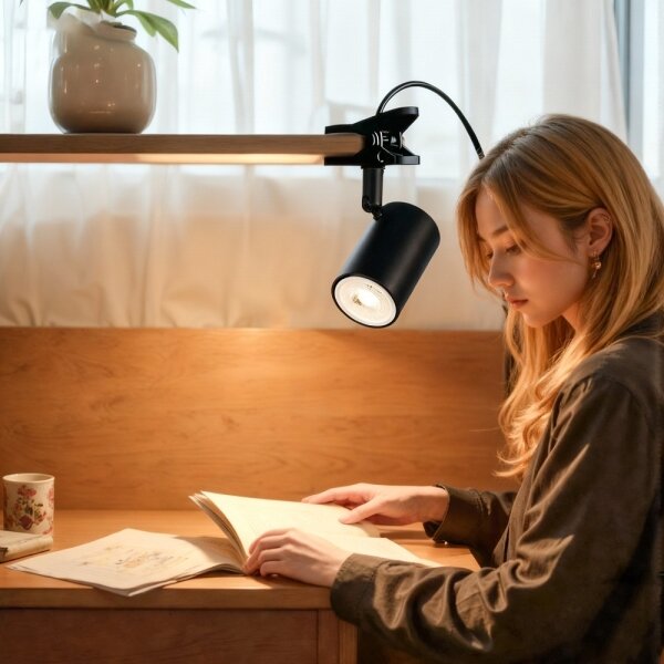 Immax NEO 08291L - Lampa s klipom PUNTO 1xGU10/9W/230V čierna