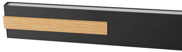 Brilliant LED závesné svietidlo Streamline, dĺžka 130 cm, čierne, kovové, Čierna, Obývacia izba / jedáleň, kov, Moderný, Závesné svietidlo