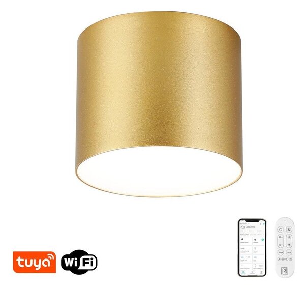 Immax NEO 07318L - LED stmievateľné stropné svietidlo RONDATE 32W/230V 16,5 cm Wi-Fi Tuya zlaté