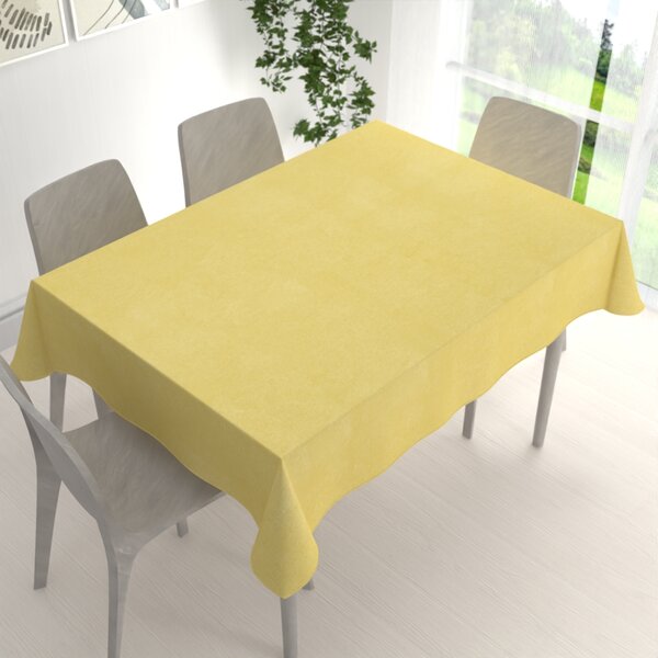 Biante Dekoračný obdĺžnikový obrus BKW-209 Žltozelený žíhaný 50x100 cm
