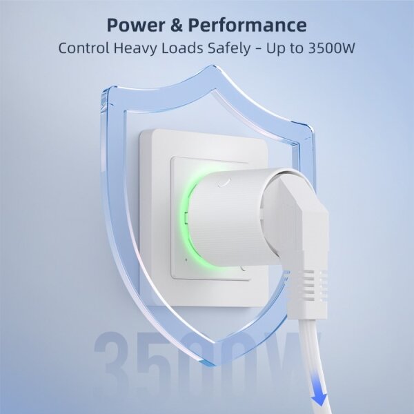 Immax NEO 07813L - Inteligentná zásuvka F 3500W Wi-Fi
