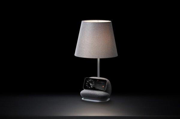 Immax NEO 09109L - LED stmievateľná stolová lampa s bezdrôtovým nabíjaním Qi SOFA LED/6W/230V sivá