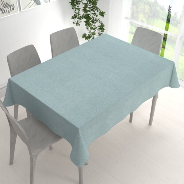 Biante Dekoračný obdĺžnikový obrus BKW-212 Mätovo zelený žíhaný 50x100 cm