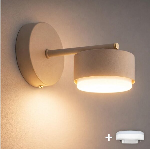 Brilagi - LED nástenné svietidlo MONO 1xGX53/30W/230V béžové