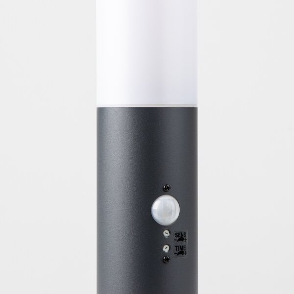 Brilagi - Vonkajšia lampa so senzorom NOVA 1xE27/15W/230V 40 cm IP44 antracitová