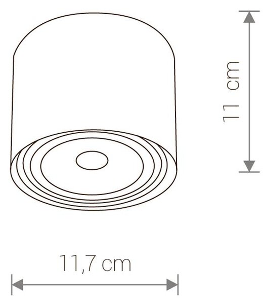 Svietidlo Nowodvorski BIT GRAPHITE S 9486