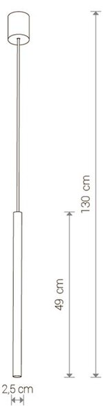 Svietidlo Nowodvorski LASER SOLID BRASS I 8798