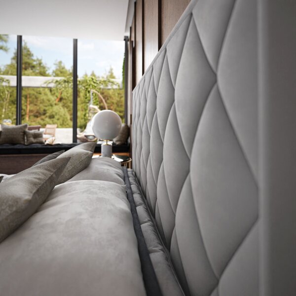 AMADEUS 160X200 MANŽELSKÁ POSTEĽ S ROŠTOM AMOR VELVET 4304 SKLADOM
