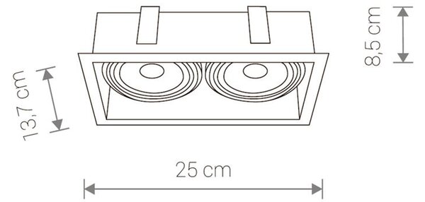 Svietidlo Nowodvorski MOD WHITE 9412