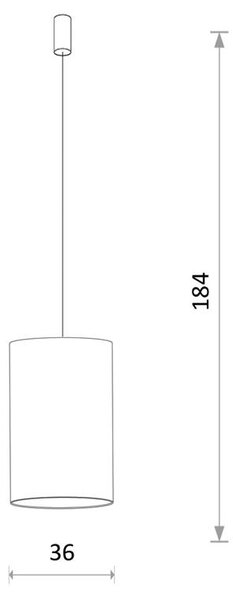 Svietidlo Nowodvorski BARREL L PINK 8444