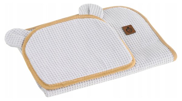 MAXMAX Hniezdočko (kokon) pre bábätko - BABYMAM AIR 3D SAFE SLEEP SET - šedé