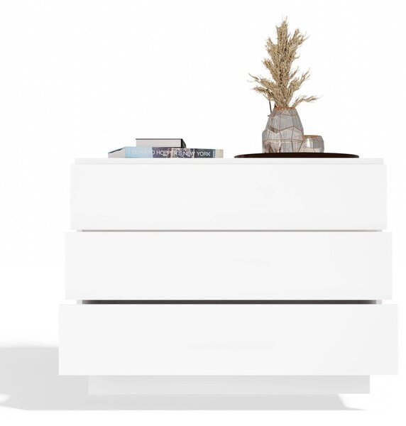 TP Living Komoda Amber 85 cm biela