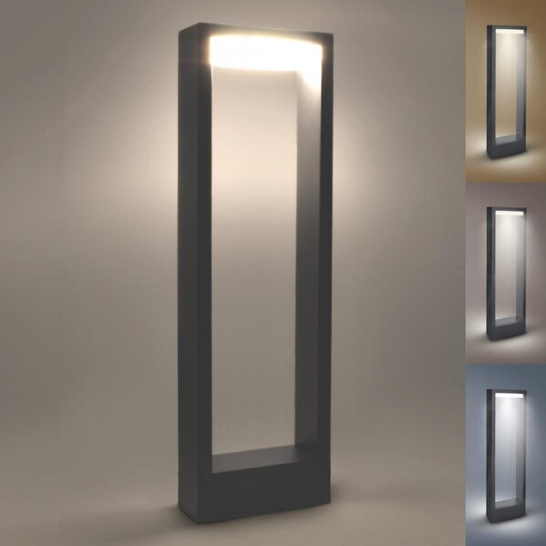 Brilagi-LED Vonkajšia lampa RAGUSA LED/7W/230V 3000/4000/6000K antrac. IP54 50 cm