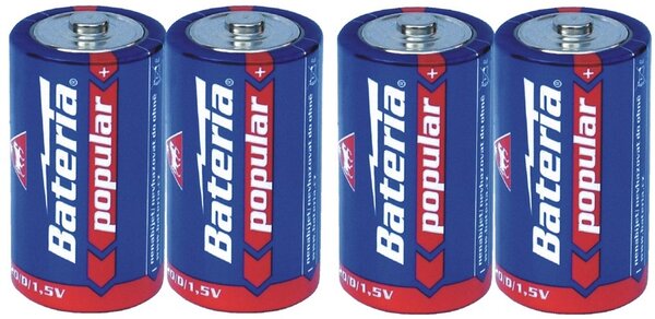 Bezdoteku Batérie BATERIA Slaný R20 (4ks)