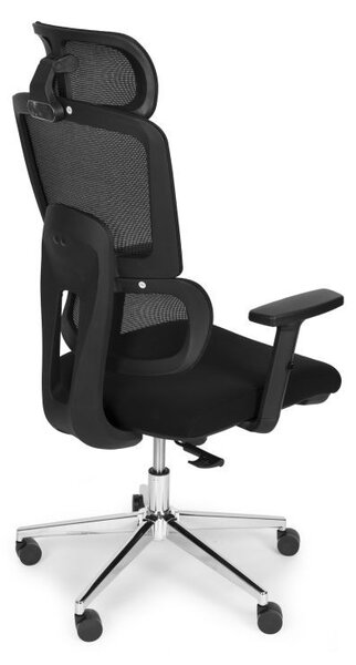 Ergonomická sieťovaná kancelárska stolička s nastaviteľnou opierkou hlavy