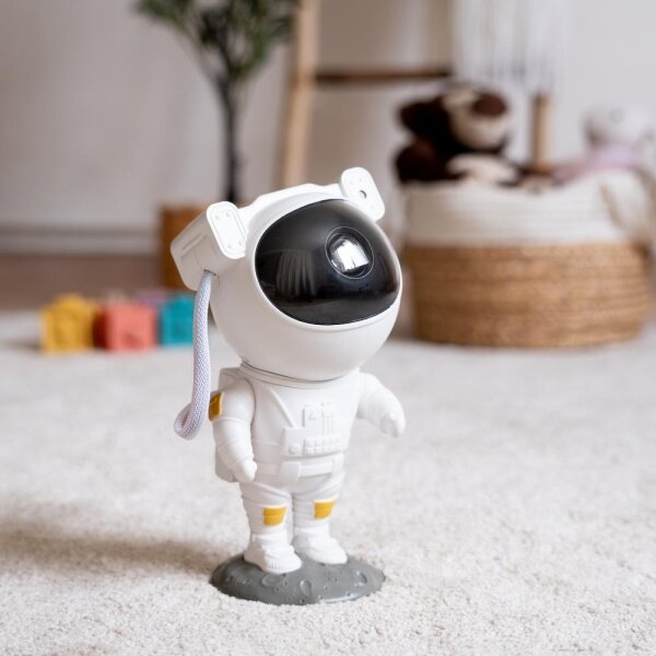 Retlux - LED Detský projektor 230V astronaut 23,3 cm + diaľkové ovládanie