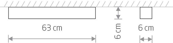 Svietidlo Nowodvorski SOFT LED GRAPHITE 60X6 7527