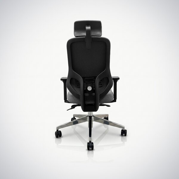 Ergonomická kancelárska stolička tmavosivá AXIS