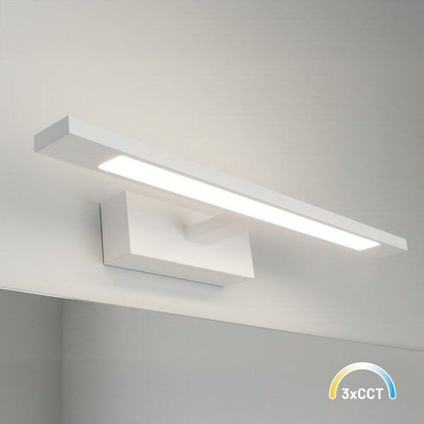 Kúpeľňové LED osvetlenie k zrkadlu KLIMT LED/8W/230V 3000/4000/6000K 40 cm IP44 biela