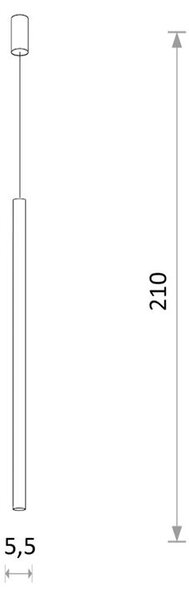 Svietidlo Nowodvorski LASER 750 BLACK 8433