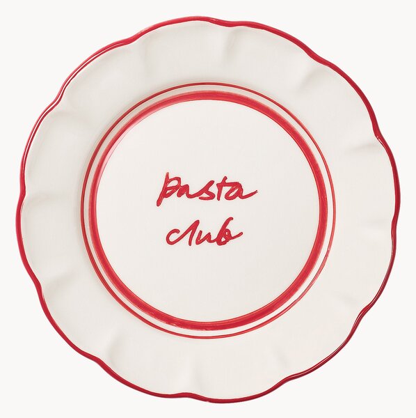 Ručne maľovaný raňajkový tanier Bistro