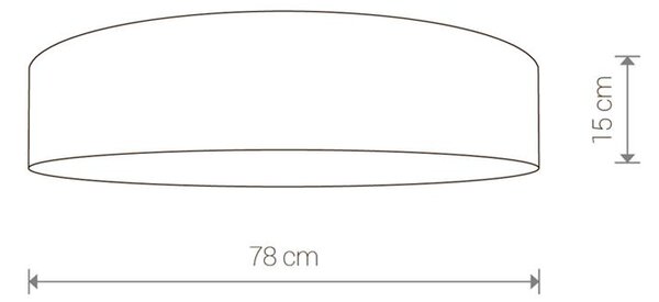 Svietidlo Nowodvorski TURDA GRAY VII 8960