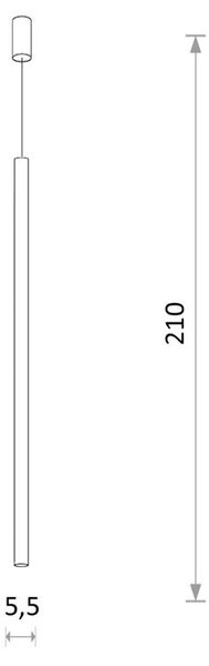 Svietidlo Nowodvorski LASER 1000 BLACK 8436