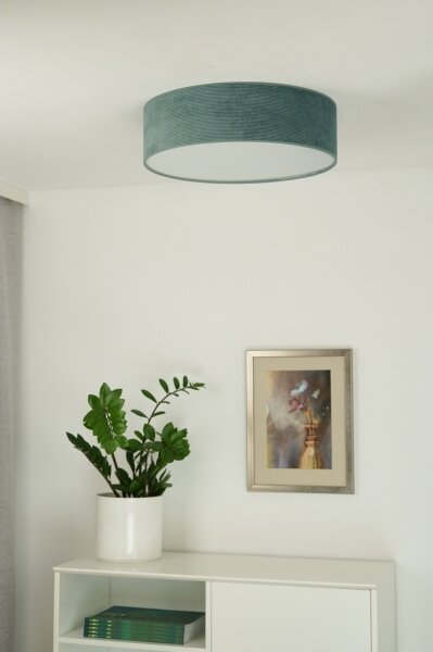 Duolla - LED Stropné svietidlo CORTINA LED/26W/230V pr. 30 cm 4000K tyrkysová