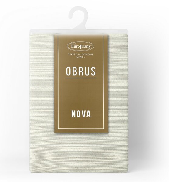 OBRUS GLAMO 140X260 CM BÉŽOVÁ