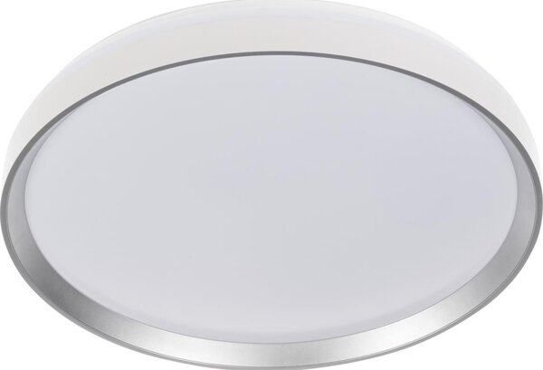 Kanlux 46282-LED stmievateľné svietidlo LIXAN 65W/230V 3000-6500K priemer 48,6 cm biela/strieborná + diaľkové ovládanie