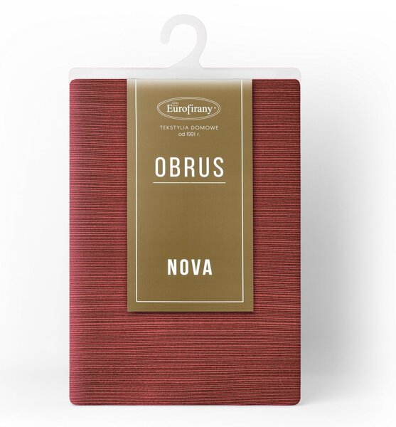 OBRUS GLAMO 140X260 CM BORDOVÁ