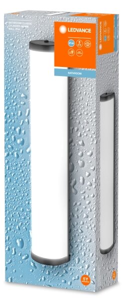 Ledvance - Kúpeľňové nástenné svietidlo BATHROOM CLASSIC 3xE14/12W/230V IP44