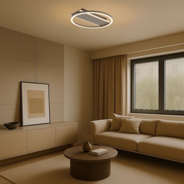 Rabalux 71474 - LED stropné svietidlo GLAVIAN LED/24W/230V priemer 33 cm