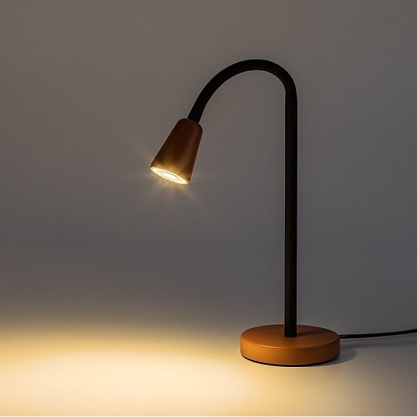 Rabalux 74095 - Stolná lampa ALDO 1xGU10/7W/230V oranžová