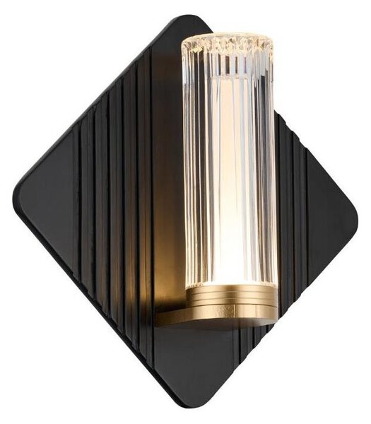 Rabalux 71407 - LED kúpeľňové nástenné svietidlo ROSALINE LED/7W/230V IP44 čierna/zlatá