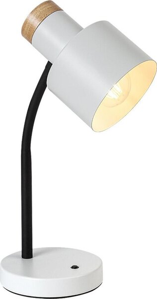 Rabalux 74098 - Stolná lampa PASTRO 1xE27/20W/230V biela
