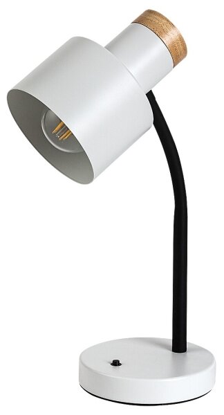 Rabalux 74098 - Stolná lampa PASTRO 1xE27/20W/230V biela