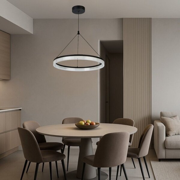 Rabalux 72478 - LED stmievateľný luster na lane SERAPHIEL 24W/230V 3000-6500K+DO