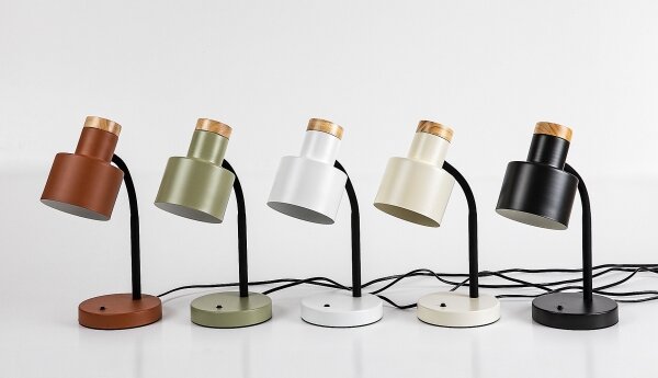 Rabalux 74100 - Stolná lampa PASTRO 1xE27/20W/230V oranžová
