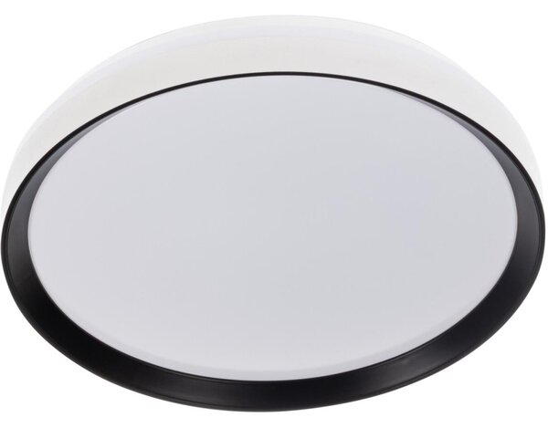 Kanlux 46281-LED Stmievateľné svietidlo LIXAN 47W/230V 3000-6500K pr.38,6 cm biela/čierna + diaľkové ovládanie